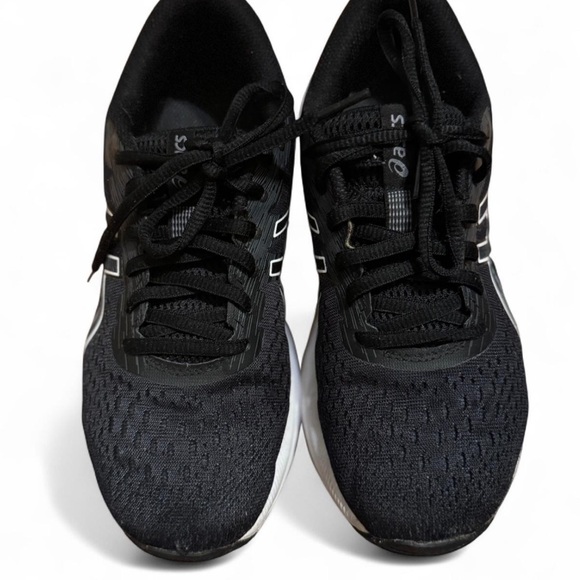 ASICS Gel excite 7 black and white trainers women’s 7 - Picture 2 of 7